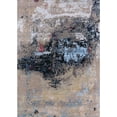 thumbnail image 1 of Ahgly Company Machine Washable Indoor Rectangle Industrial Modern Carbon Gray Area Rugs, 2' x 4', 1 of 1