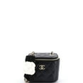 thumbnail image 1 of Pre-Owned Camellia Bow Vanity Case with Chain Quilted Lambskin Mini By Rebag, 1 of 8