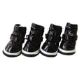 thumbnail image 2 of jiaroswwei 4Pcs Pet Shoes Solid Color Anti-slip Waterproof Fashion Pet Sneaker Boots for Small Dogs, 2 of 8