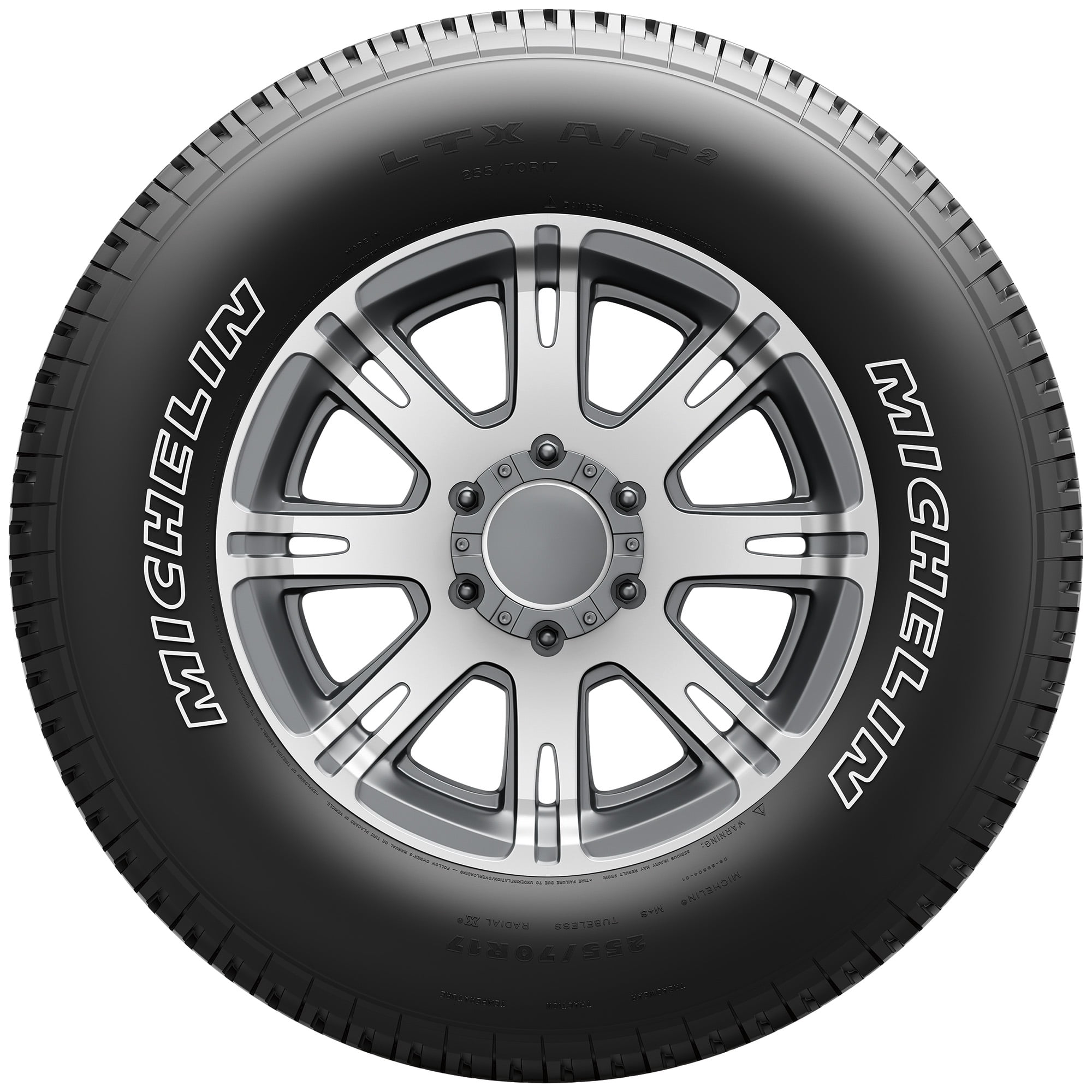Michelin LTX A/T2 All Terrain LT285/55R20 122R E Light Truck Tire -  
