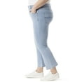 thumbnail image 2 of Gloria Vanderbilt Swan Series Women's Plus Tummy Sculpt Bootleg 5 Pocket Ankle Jeans, Sizes 16-24, 2 of 5
