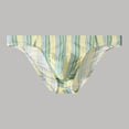 thumbnail image 1 of Men's Comfort Striped Underwear Breathable Soft Blend Trunks for Everyday Daily Wear Modern, 1 of 3