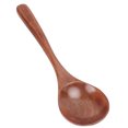 thumbnail image 4 of Wooden Spoon, Japanese Style Wooden Soup Spoon Tableware Hand Made  For Living Room, 4 of 8