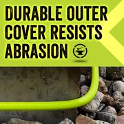 Flexzilla SwivelGrip Garden Hose 5/8 in. x 75 ft., Lightweight All-Weather Water Hose, Durable and Flexible, Leak-Free Connections, ZillaGreen