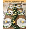thumbnail image 4 of 13 Inch Round Placemats Set of 6, St. Patrick's Day Non Slip Heat Insulation PP Table Mats, Green Gnomes Gold Coin Shamrock Beige Washable Place Mats for Kitchen Dining Party Table Decor, 4 of 7