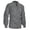A-Grey472, variant on XIAONU Men's Medieval Shirt Lace Up Ruffled Long Sleeve Top Breathable Vintage Renaissance Shirts