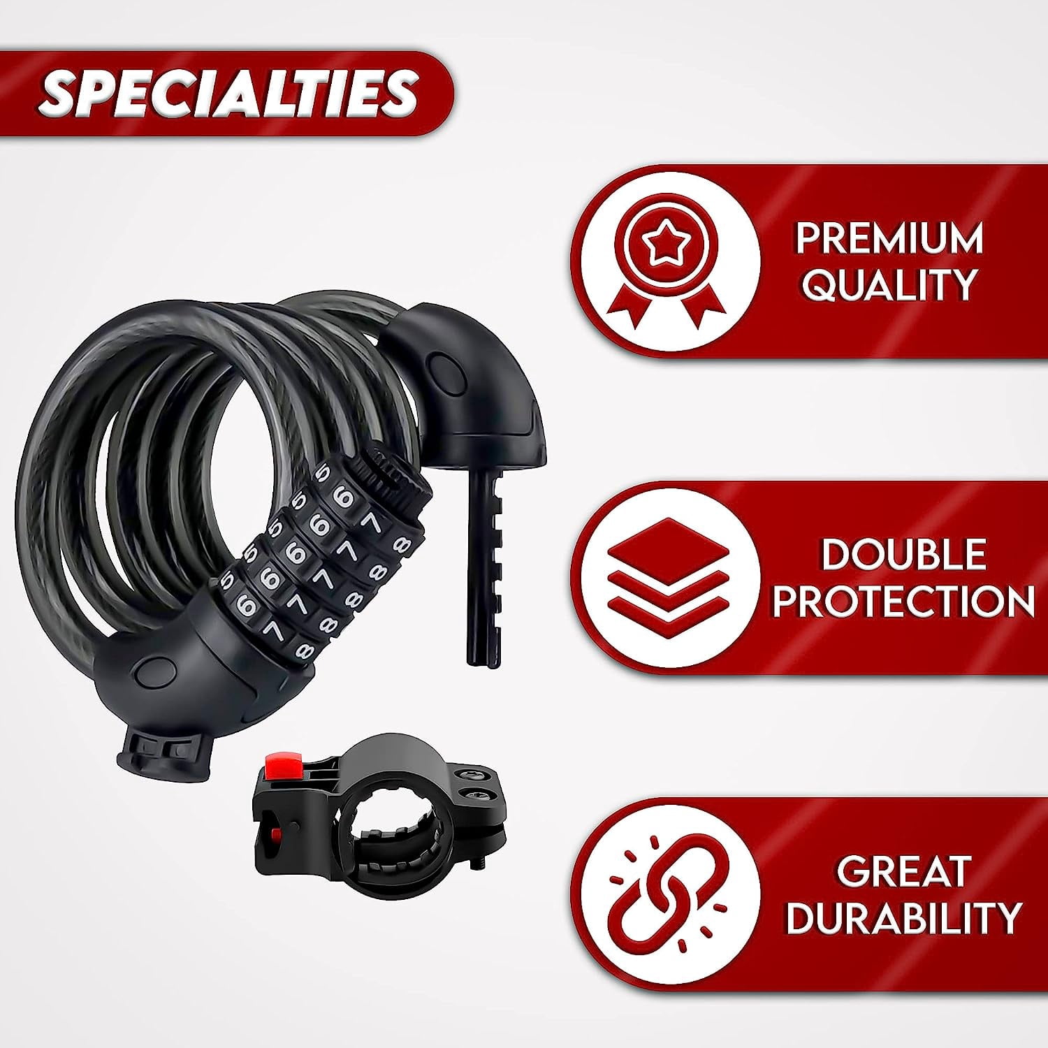 Chain Lock Tonyon Ty566 Tonyon Bicycle Lock DMNI 4ft Bike Lock