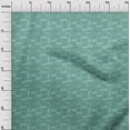thumbnail image 3 of oneOone Polyester Spandex Dark Teal Green Fabric Geometric Sewing Craft Projects Fabric Prints By Yard 56 Inch Wide, 3 of 4