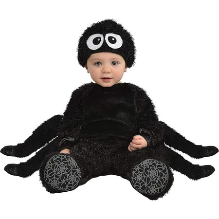 Party City Spider Crawler Halloween Costume for Babies 12 24 Months Includes Jumpsuit Hat Booties