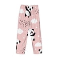 thumbnail image 5 of Disketp Panda Flying In The Sky Men'S Pajama Pants - Ultra Soft Fleece Sleep And Lounge Pants (Size: S-Xxl), 5 of 9