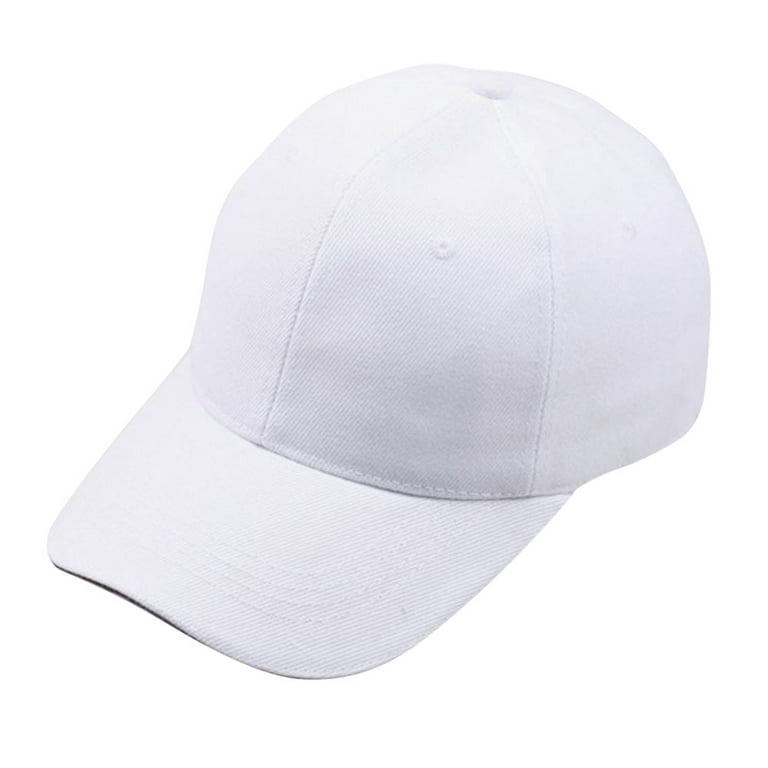 keusn unisex baseball cap vintage washed plain baseball caps adjustable  casual dad ball hats for men women white