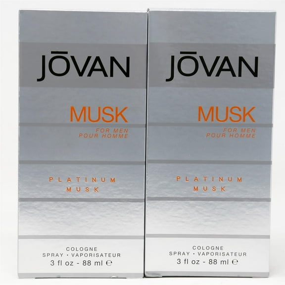 Jovan Musk for Men, Platinum Musk, Cologne Spray, 3 oz