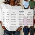thumbnail image 3 of Women's Scoop Neck 3/4 Sleeve Linen Cotton Gauzy Tops Casual Fall 2026 Tunic Shirts Loose Fit Daily Wear Blouses(Coffee,XL), 3 of 5