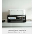 thumbnail image 5 of Yamazaki Home  Rolling Printer Stand, Steel, Holds 59.4 lbs, Minimal Assembly Black, 5 of 8