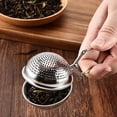 thumbnail image 2 of Colador de té de acero inoxidable, Infusor de té de malla, filtro Infusor en forma de bola, colador de hojas sueltas reutilizable, bolsa, accesorio para té de hierbas JM, 2 of 3