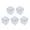 Chocolate powder box, variant on Yihuala Portable Clear Billiard Chalk Powder Box Protective Storage Case Enduring