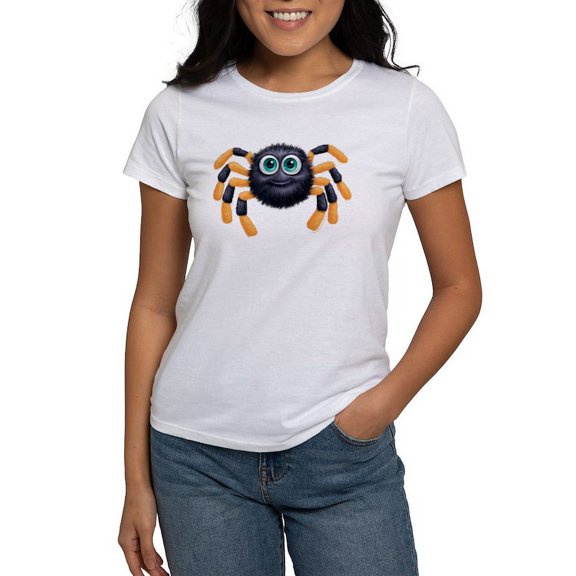 CafePress - PD Moreno's Halloween Spider Women's Value T Shirt - Women's Classic T-Shirt