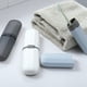 thumbnail image 3 of 2X Estuche para Cepillo de Dientes de Viaje Estuche para Pasta de Dientes Estirable Contenedor Caja Ajustable Antibacteriana Azul, 3 of 5