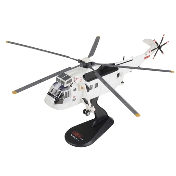 APPLAYERR Diecast Sea King HC 4 Helicopter Model UK Royal Navy 1/72 Scale Peacekeeping Decoration Display Gift Toy