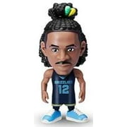 5 Surprise NBA Ballers Series 1 Ja Morant Figure (Dark Blue Away Jersey, Comes with Court Base, Sticker, Card & Ball) (No Packaging)