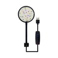 thumbnail image 1 of Visland Fish Tank Clip Lamp USB Power LED Full Spectrum Waterproof Algae Ornamental Lighting Hose Connection 360-degree Adjustable Energy-Saving Tank Light for Turtle Fish Tanks, 1 of 7