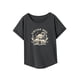 thumbnail image 4 of Camiseta para mujer verano elegante cuello redondo camiseta para el trabajo desplazamientos compras senderismo L, 4 of 7