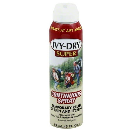 Ivy Dry Ivy Dry Super Itch Relief Spray, 3 oz