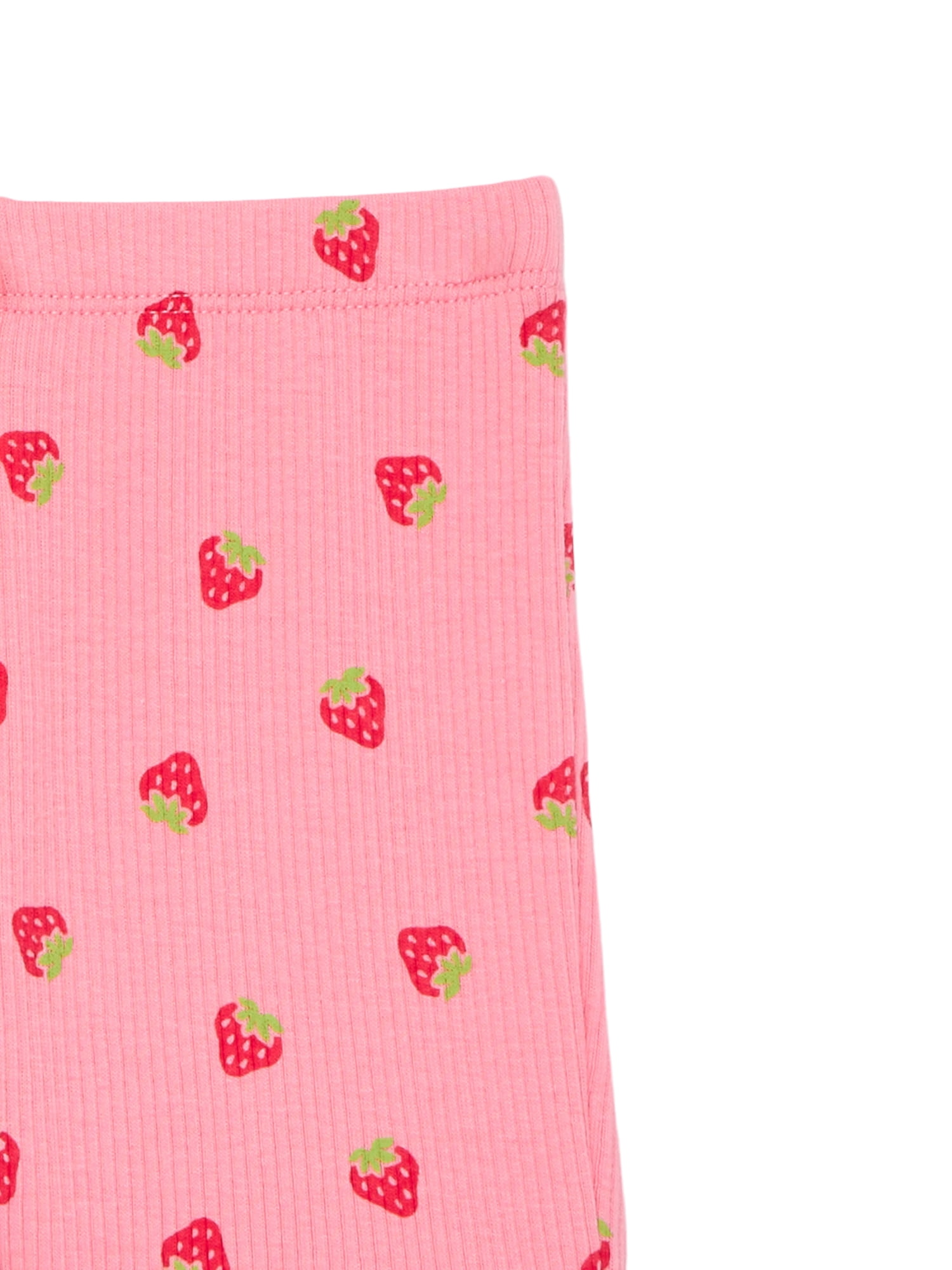 Strawberry Shortcake Toddler Girls Graphic Tee and Bike Shorts Set, 2-Piece, Sizes 12M-5T