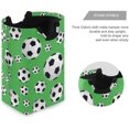 thumbnail image 3 of Panier Imprimé Ballon de Soccer Grand Panier en Tissu avec Poignée, 3 of 7