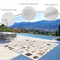thumbnail image 6 of Outdoor Rug 6x9 ft Cartoon Coffee Waterproof Outdoor Patio Rug Mat Non Slip Outside Area Rugs Carpet for RV,Camping,Porch,Deck,Pool,Balconybackyard,Gift for Coffee Lover, 6 of 9