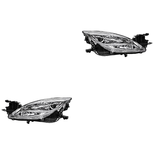 Par de Faros TYC 6 2009 A 2011 Mazda Izquierdo 3011600055373430 Derecho 3011598967367774