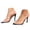 Black, variant on Mules Heels for Women Pointed Peep Toe Clear Band Kitten Heeled Sandals Slip on Backless Dress Shoes for Wedding Party Size 5-10