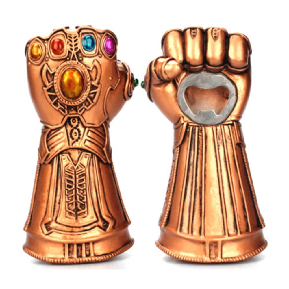Thanos Infinity Gauntlet Glove Beer Bottle Opener-Material Metal 