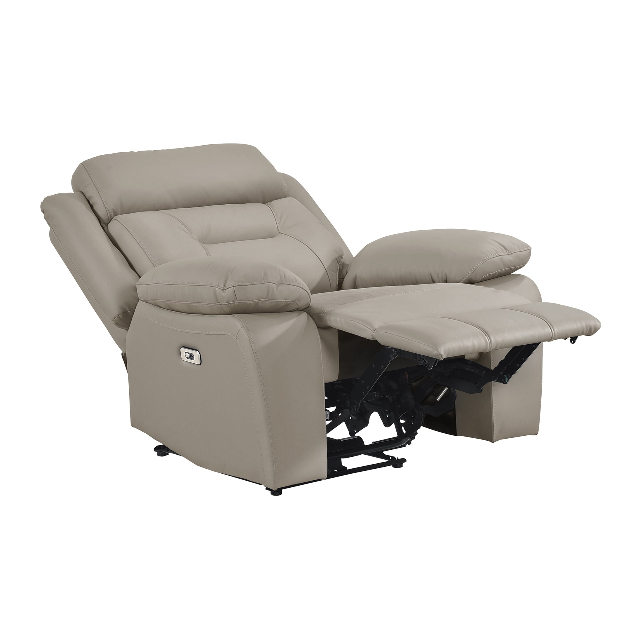 OakvillePark Trevellan Leather Power Reclining Chair, Latte