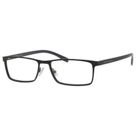 HUGO BOSS Eyeglasses 0767 0QIL Matte Black 55MM