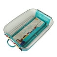 thumbnail image 6 of The Pioneer Woman Enamel-on-Steel Roaster with Rack, Teal Speckle, 6 of 6