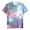 J, variant on GDREDA Girl Clothes Galaxy Shirt Girl's Short Sleeve Crew Neck Fancy T Shirt Top Teenager Girls 3D Print Glitter Tops For Carnival Girls T-Shirt F,6-7 Years
