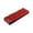 Red, variant on M.2-3 Radiator M.2 SSD Heat Sink Aluminum Heat Sink Tool-free Design Radiator with Thermal Pad for M.2 2280 SSD Grey