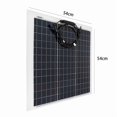 thumbnail image 4 of Solar Panel 300W 600W Flexible Monocrystalline Cell RV 12V Solar Panel Kit With Controller Complete For Car/Boat/Battery/Camping, 4 of 7