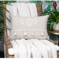 thumbnail image 2 of Parkland Collection Lea Transitional Beige Pillow Cover, 2 of 10