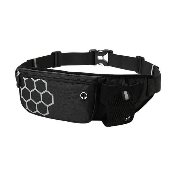 Riñonera unisex multifuncional para botella de agua, impermeable, ajustada, ideal para maratones, deportes al aire libre, teléfono y running.