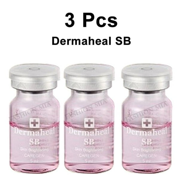 3 Pack Dermaheal SB HSR SR Whitening Moisturizing Anti Wrinkle Anti Aging Repair Skin Hyaluronic Acid Serum Facial Kit Skincare yaoshenbao LED
