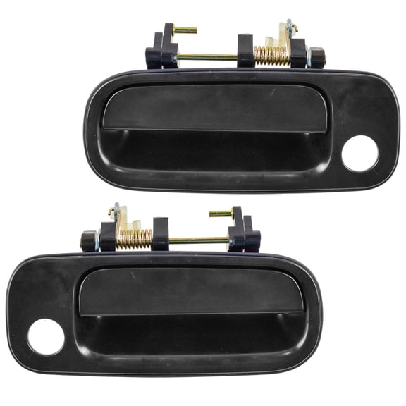 New Outer Outside Exterior Door Handle Front Left/Right Pair Set for 92-96 Camry Fits select: 1992-1996 TOYOTA CAMRY