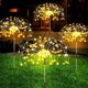 thumbnail image 5 of Luces solares para jardín, luces solares con bengalas, luces exteriores solares para decoración de caminos y macizos de flores, 5 of 5