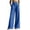*Blue, variant on VBVC Women's High Waisted Wide Leg Dress Pants , Pleated Work Slacks For Women , Ladies' Business Casual Trousers with Pockets,Black,S-2XL