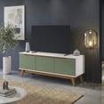 thumbnail image 1 of Rack TV Kappesberg 136 cm Blanco/Verde 3 Puertas, 1 of 10
