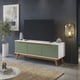 thumbnail image 1 of Rack TV Kappesberg 136 cm Blanco/Verde 3 Puertas, 1 of 10