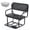 black-rear seat, variant on MENGFANMIN Adult Tricycle Rear Seat, Free Basket,Suitable for Modification Bike, for Carring Passages Picnic Exercise Shopping Maximum Load 500lbs