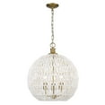 thumbnail image 5 of Golden Lighting Florence 3-light Pendant in Matte Black, 5 of 7