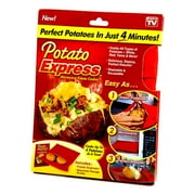 Potato Express Microwave Cooker Perfect Potatoes in Just 4 Minutes as Seen on TV- Small